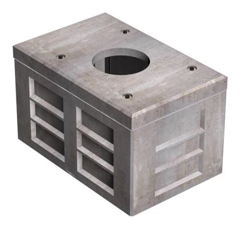 4 electrical round box riser|4'x6' Electrical Pull Box .